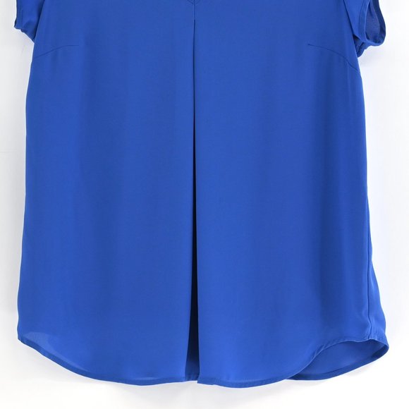 DR2 V-Neck V-Back Cap Sleeve Blouse #AF17 - Picture 4 of 10